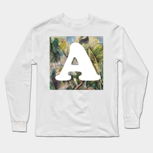 Alphabeth, letter A Long Sleeve T-Shirt